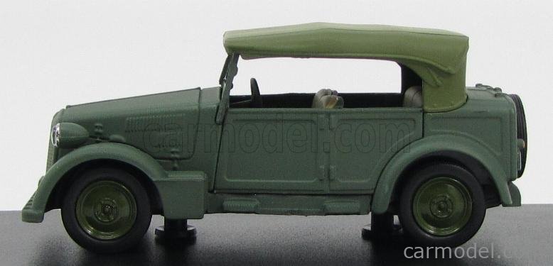 Voiture Miniature Collection Norev - Fiat 1100 1939 échelle 1:100 En Métal