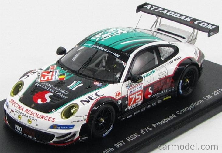 SPARK-MODEL S3737 Scale 1/43 | PORSCHE 911 997-2 RSR TEAM PROSPEED ...