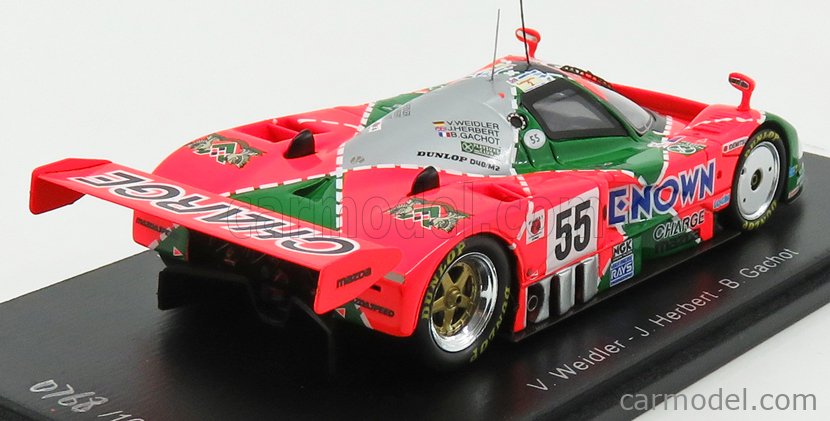 MAZDA - 787B 2.6L TEAM MAZDASPEED CO. LTD. N 55 WINNER 24h LE MANS 1991  B.GACHOT - J.HERBERT - V.WEIDLER