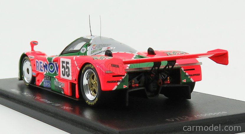 MAZDA - 787B 2.6L TEAM MAZDASPEED CO. LTD. N 55 WINNER 24h LE MANS 1991  B.GACHOT - J.HERBERT - V.WEIDLER