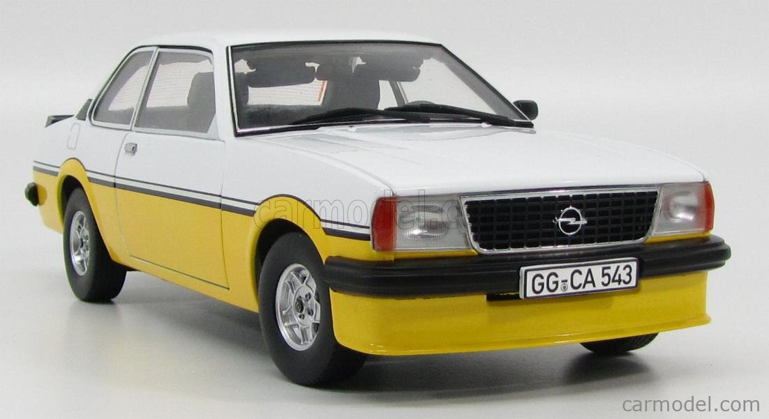 SUN-STAR 05343 Masstab: 1/18 | OPEL ASCONA B I2000 1975 WHITE YELLOW