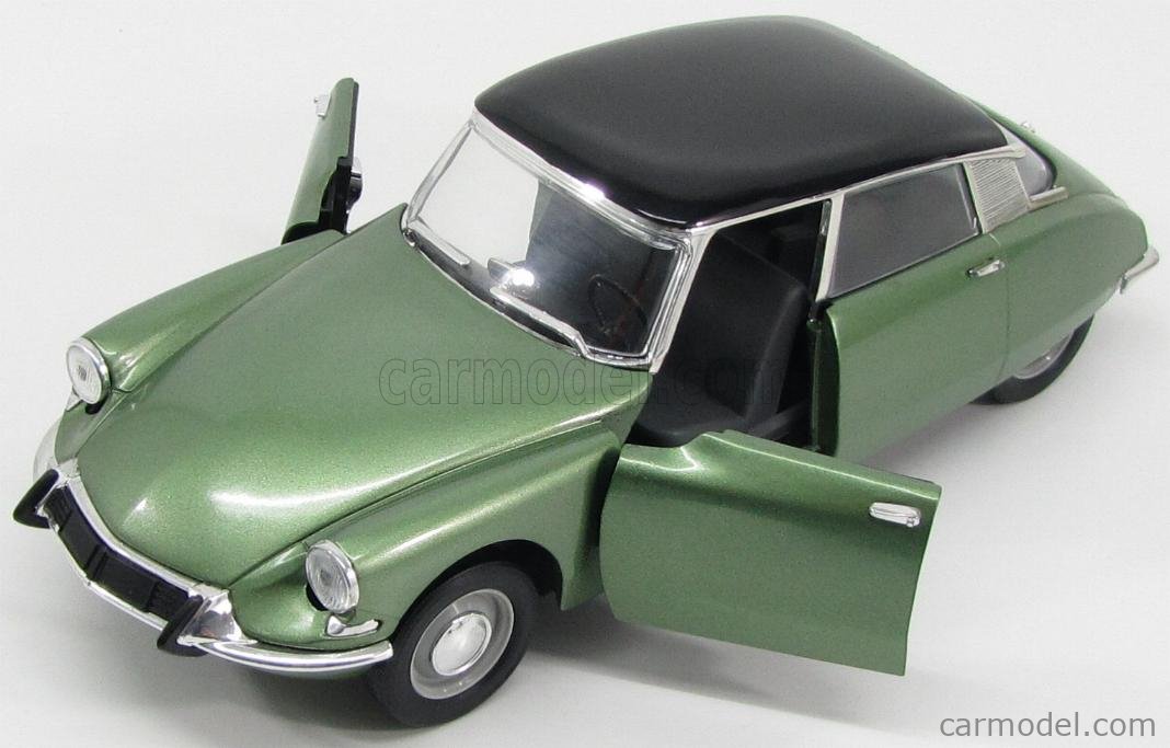 Miniature Solido Prestige 1/18 - Citroën DS Berline 1963 Grise (réf. 7228)