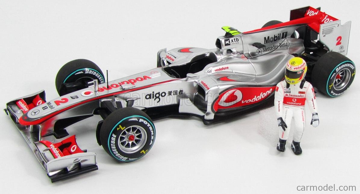 McLAREN - F1 MP4-25 N 2 QUALIFYING SESSION WINNER GP CANADA 2010 L.HAMILTON  - WITH FIGURE