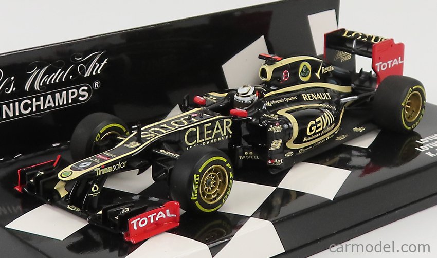 LOTUS - F1 E20 TEAM RENAULT N 9 SEASON 2012 KIMI RAIKKONEN