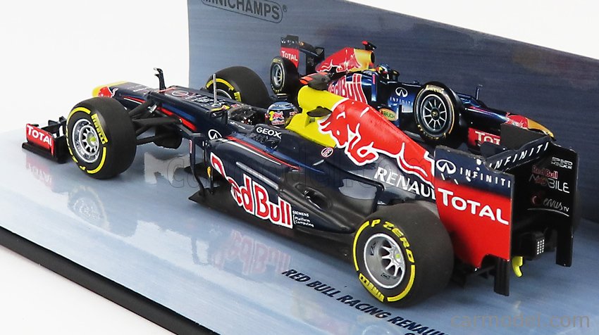 RED BULL - F1 RB8 TEAM RED BULL RENAULT RACING N 1 SEASON SEBASTIAN VETTEL  2012 WORLD CHAMPION