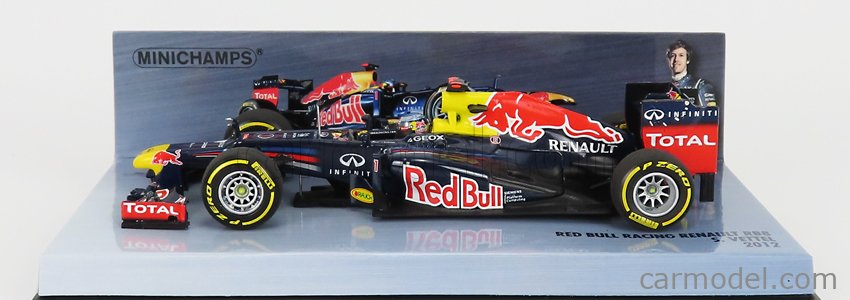MINICHAMPS 410120001 Scale 1/43 | RED BULL F1 RB8 TEAM RED