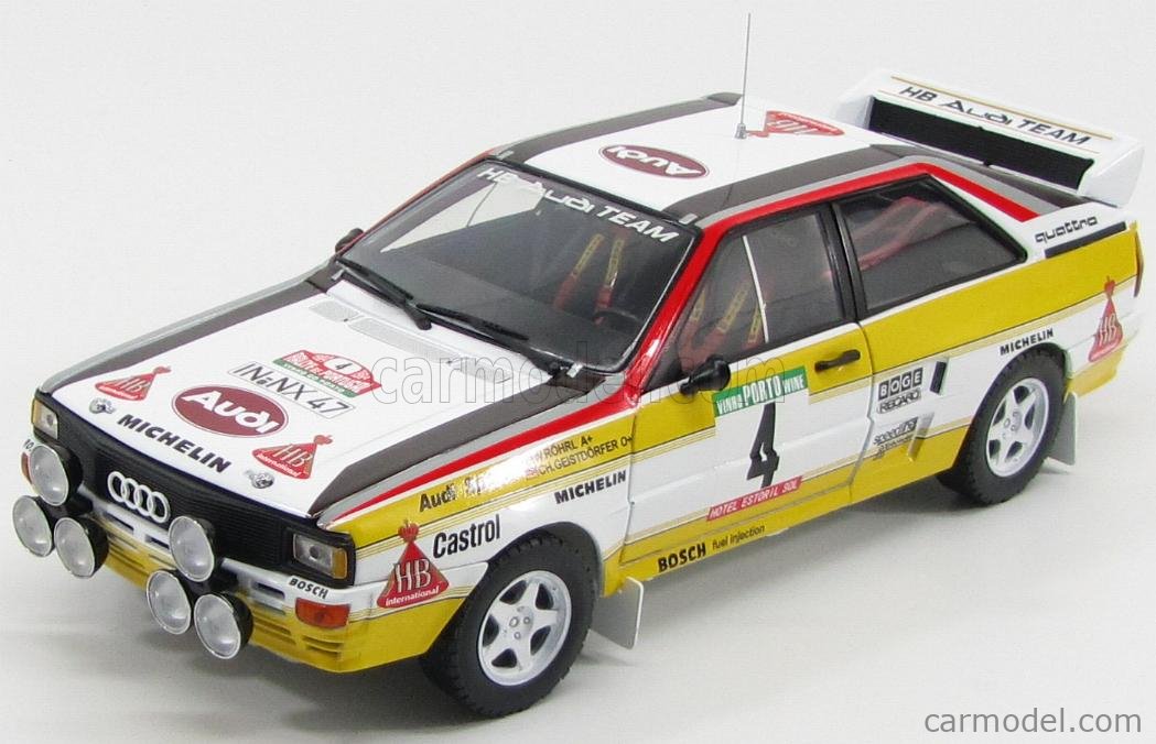 SUN-STAR 04224 Scale 1/18 | AUDI QUATTRO A2 TEAM AUDI SPORT N 4 6th ...