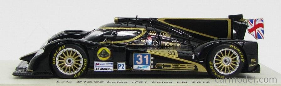 スロットイット LOLA B12/80 #31 24h Le Mans 2012 SICA39A Slot.it Lola B12/80 24h Le Mans 2012, #31 1:32 Slot