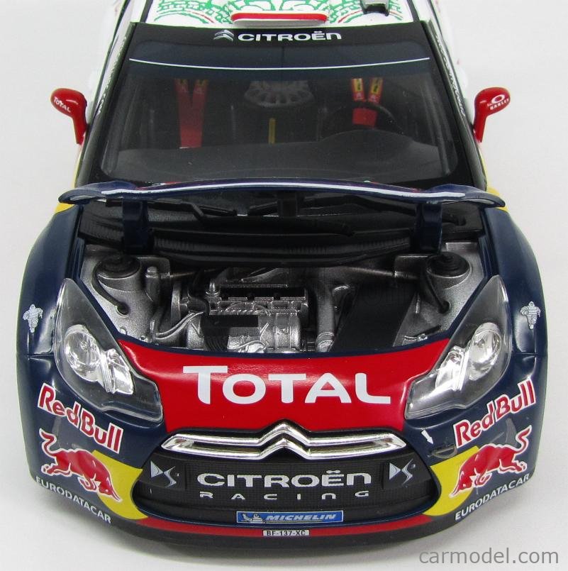 CITROEN - DS3 WRC RED BULL N 1 WINNER RALLY MEXICO 2011 S.LOEB - D.ELENA