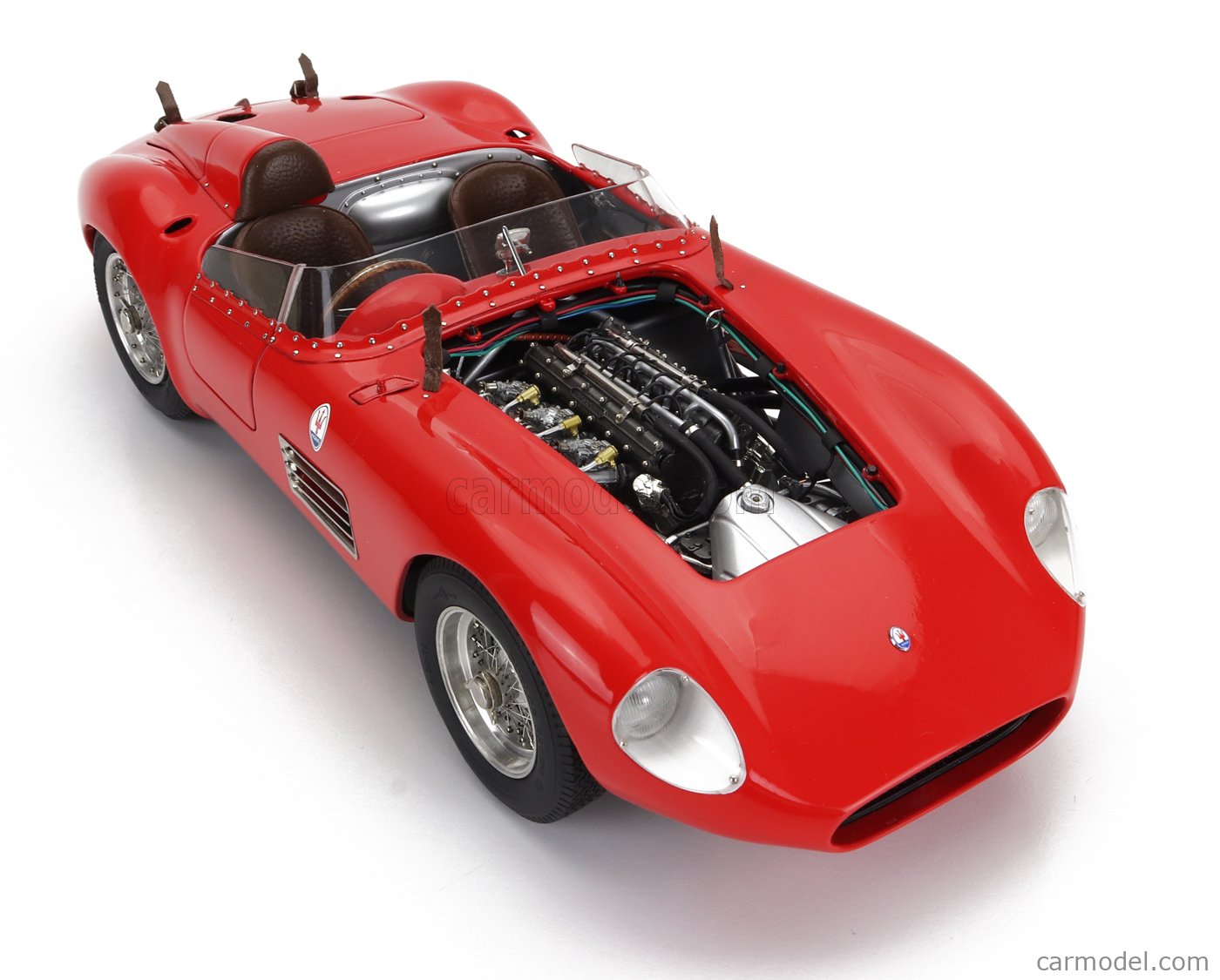 CMC M105 Scale 1/18 | MASERATI 300S SPIDER OPEN 1956 RED
