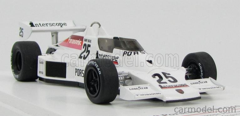 #25 Danny Ongais White Interscope Racing F1 1980 1/64th HO Scale Slot Car Decals 