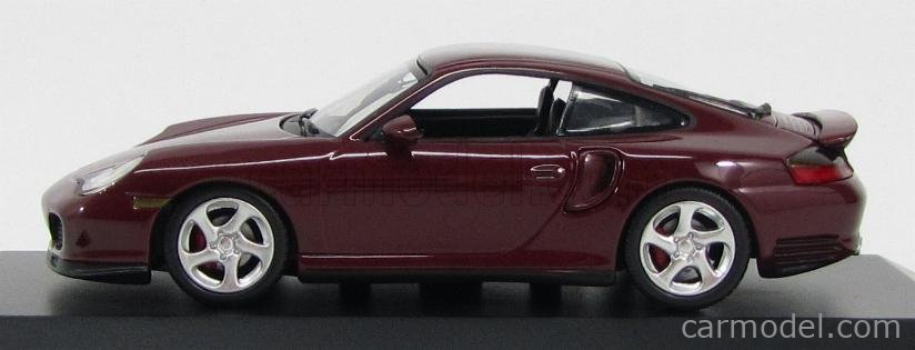 1:43 MINICHAMPS 430069306 Porsche 911 Turbo 2000 Red Model cars 