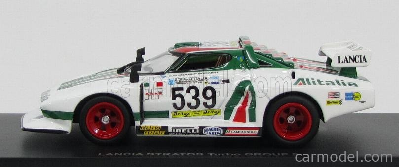 Kyosho 1:43 Lancia Stratos Turbo Racer Silhouette Grp 5 #599 03141F modèle voiture 03141F