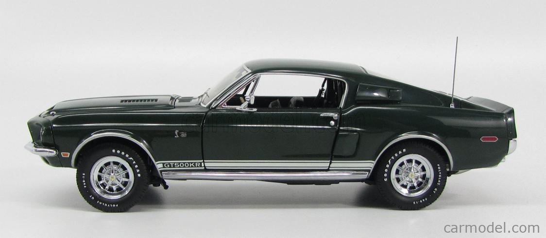 FRANKLIN MINT B11C586 Scale 1/24 | FORD USA SHELBY MUSTANG GT500 1968 ...