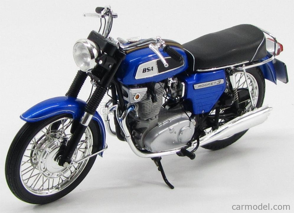 MINICHAMPS 122130101 Escala 1/12 | BSA ROCKET III 1968 BLUE