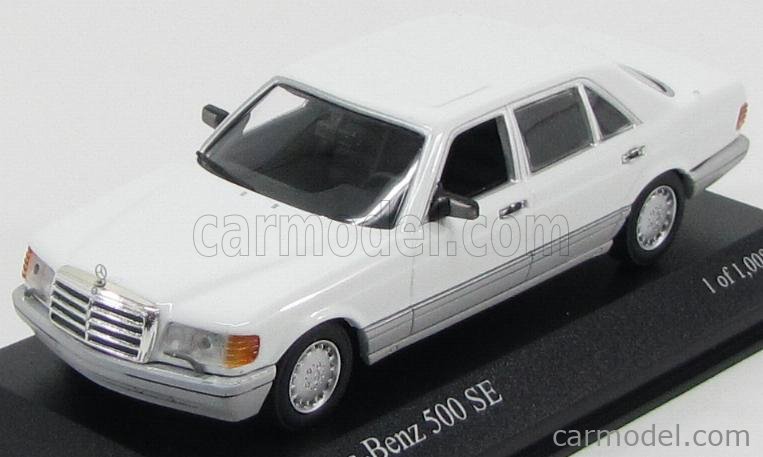 MINICHAMPS 430039309 Scale 1/43 | MERCEDES BENZ 500SE (W126) 1989