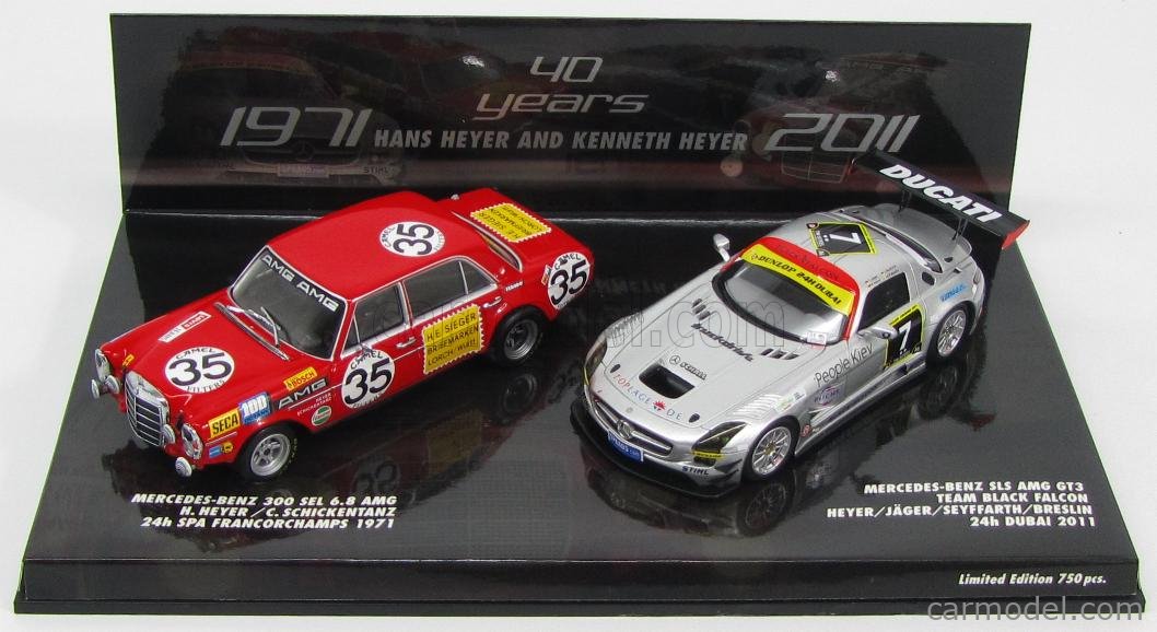 MINICHAMPS 402711100 Scale 1/43 | MERCEDES BENZ 300 SEL 6.8
