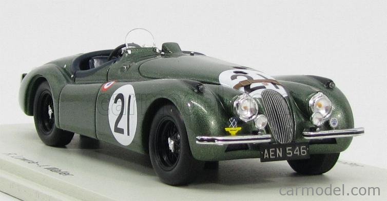 Spark 1:43 Jaguar XK120 #16 24h LeMans 1950 P. Whitehead, J