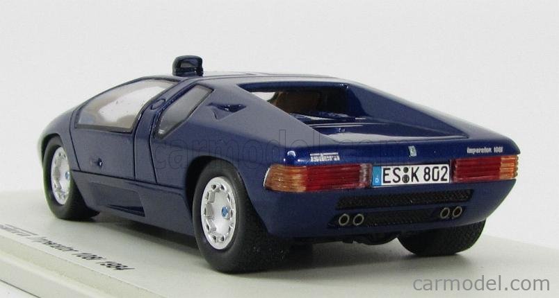 SPARK-MODEL S2230 Scale 1/43 | ISDERA IMPERATOR 108i COUPE 1984 DARK BLUE