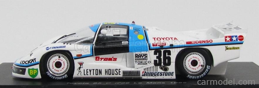 TOYOTA - 85C TOM'S TEAM N 36 12th 24h LE MANS 1985 S.NAKAJIMA - M.SEKIYA -  K.HOSHINO