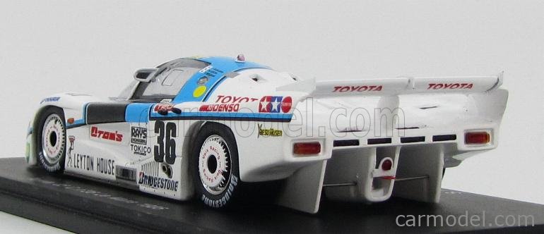 TOYOTA - 85C TOM'S TEAM N 36 12th 24h LE MANS 1985 S.NAKAJIMA - M.SEKIYA -  K.HOSHINO