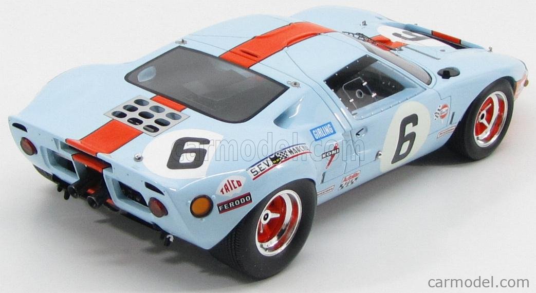 1:24 Gulf Ford GT40 1969 Le Mans #6, #7 (for Fujimi), SHK-D369