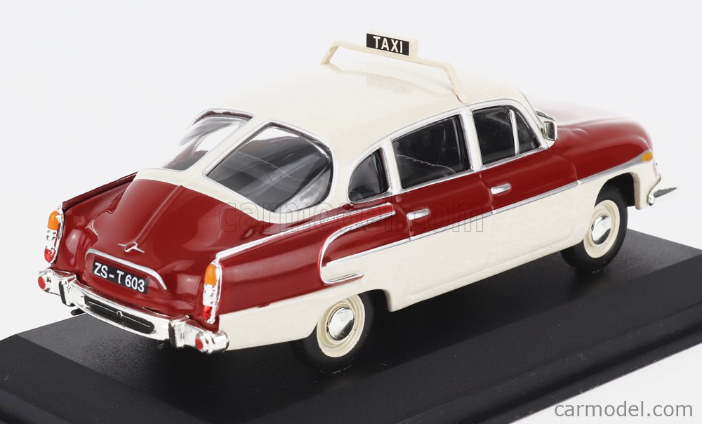 Modèle Réduit Tatra 603 Taxi De Prague – Échelle 1:43, Collection Altaya, Année 1961