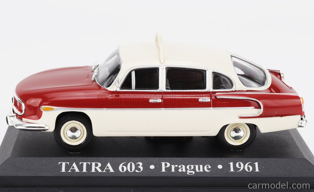 Modèle Réduit TATRA 603 Taxi De Prague 1961 - échelle 1:43, Marque Altaya, Neuf