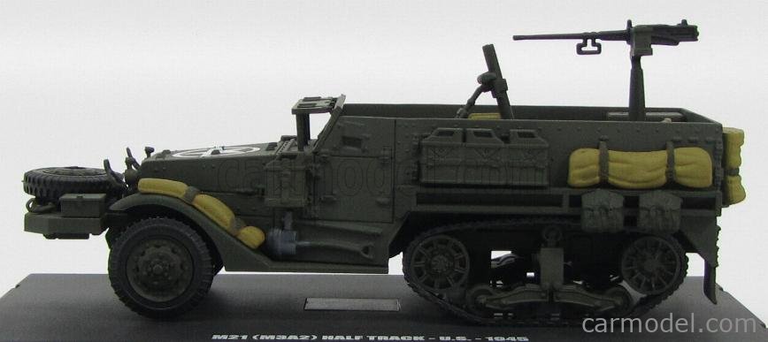 m3a2 1:43 Military Model m21 U.S. 1945 _ DeAgostini 22 Half Track m3a2 1:43 Military Model m21 U.S. 1945 _ DeAgostini 22 Half Track