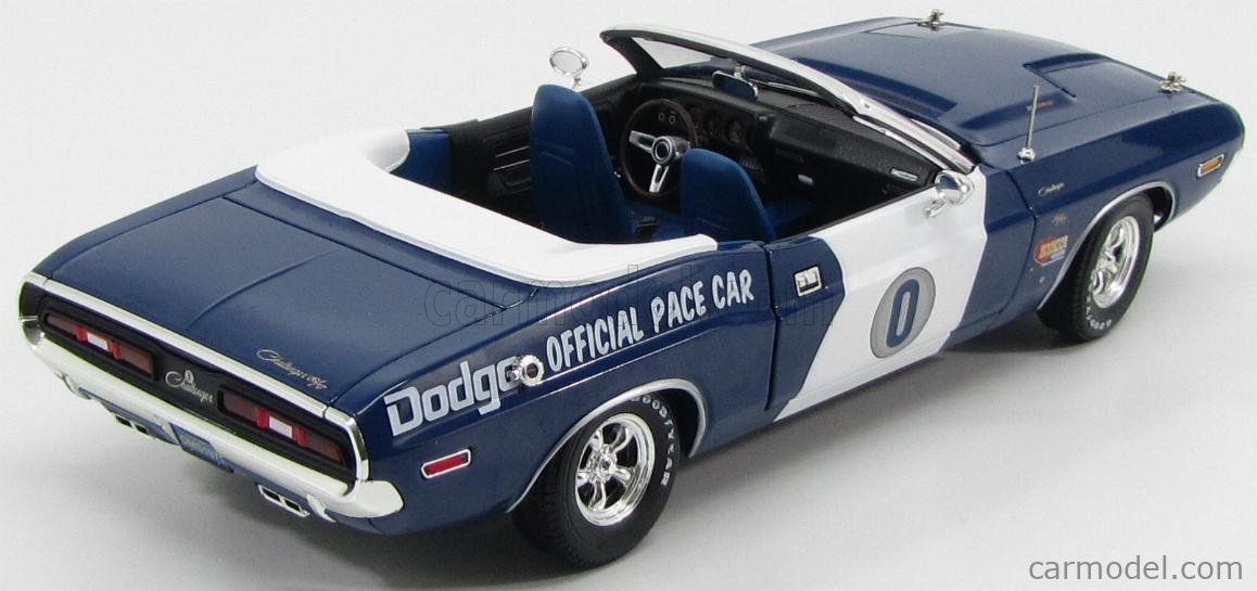 DODGE - CHALLENGER R/T CABRIOLET N 0 OFFICAL PACE CAR ONTARIO MOTOR  SPEEDWAY 1971