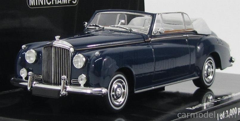 Bentley S2 Standard Saloon Silver/blue 1:43 436139950 MINICHAMPS Bentley S2 Standard Saloon Silver/blue 1:43 436139950 MINICHAMPS
