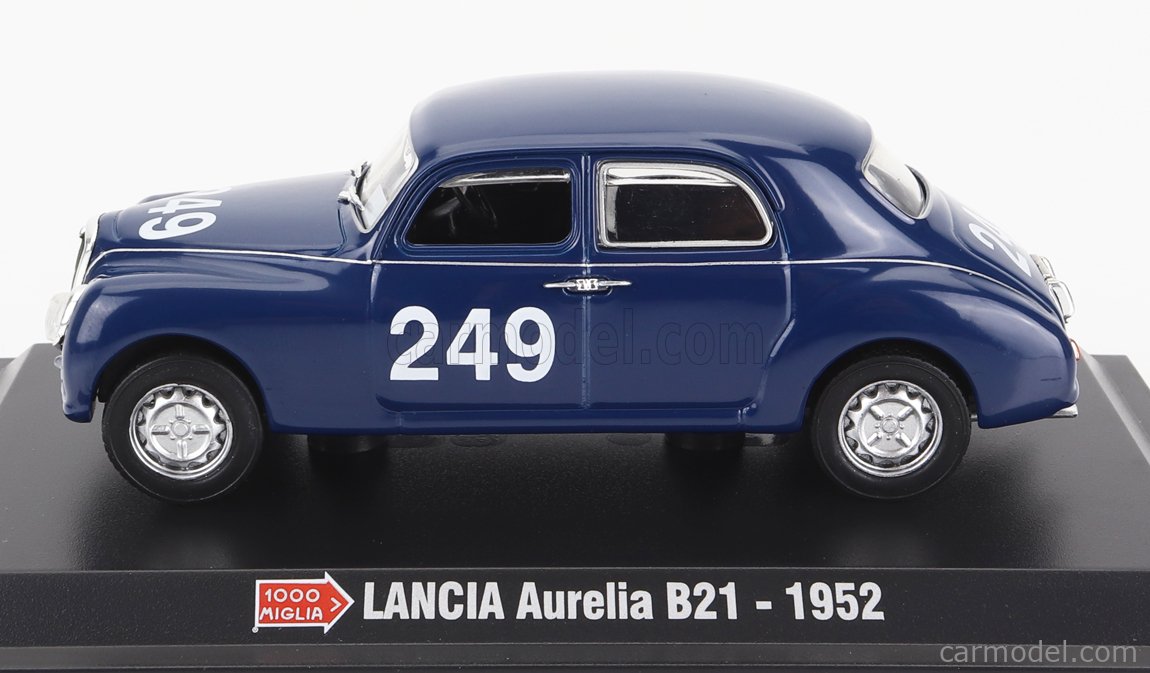 Miniature Lancia Aurelia – Atlas Editions 1/43 – Rouge – Les Sarcophages Du 6 Continent