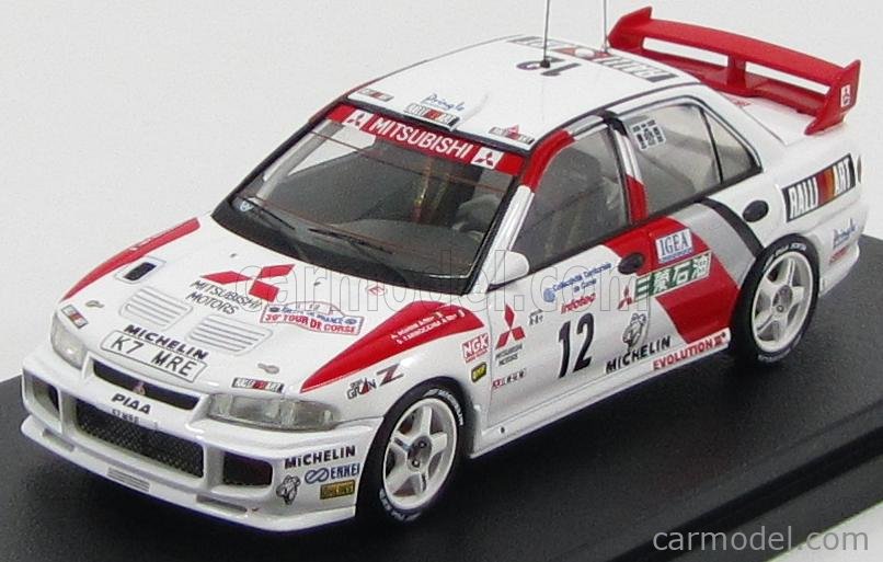 1/43 アギーニ ツールドコルス hpi MITSUBISHI Lancer Evolution Ⅲ 