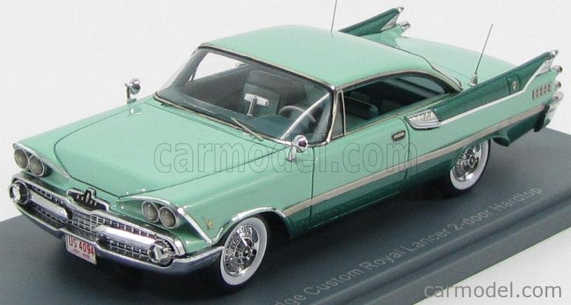 NEO SCALE MODELS NEO44094 Echelle 1/43 | DODGE CUSTOM ROYAL LANCER 2 ...