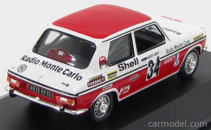 EDICOLA CAMDEFRA047 Echelle 1/43 | SIMCA 1000 RALLY2 N 34 RALLY ...