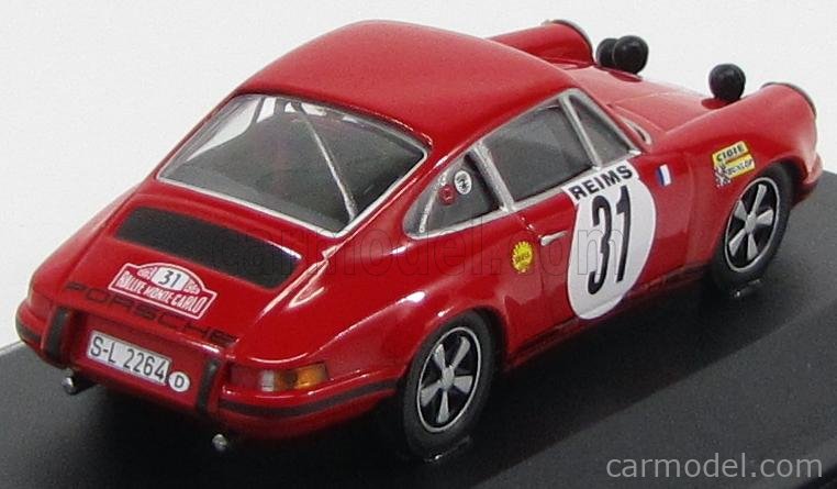 Porsche 911S Coupé N°31 Rallye Monte-Carlo 1969 - 1/43 Trofeu - Neuf - Réf TRFDSN158
