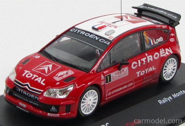 EDICOLA CAMDEFRA001 Scale 1/43 | CITROEN C4 WRC N 1 RALLY MONTECARLO ...