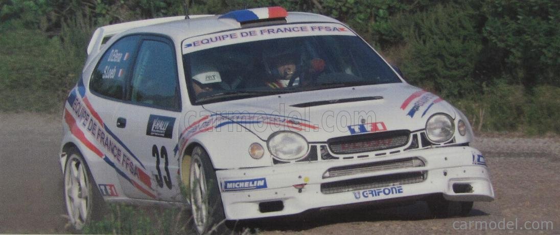 TOYOTA COROLLA WRC  LOEB RALLYE TOUR DE CORSE  2000 1/43