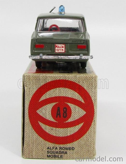 Miniature Alfa Romeo 2000 Sprint Coupé Polizia - 1/43 - Bang - Italia - Échelle 1:43
