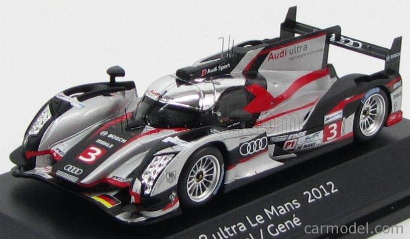 spark 1/43 Audi R18 TDI Audi Sport Team Joest Winner Le Mans 2011 #2