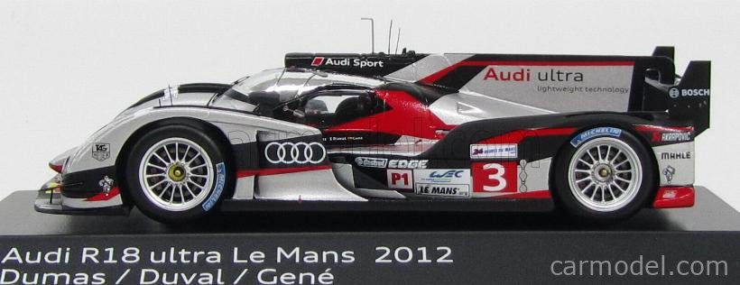 SPARK-MODEL S3702 Echelle 1/43 | AUDI R18 ULTRA TEAM AUDI SPORT JOEST N 3 5th 24h LE MANS 2012 M