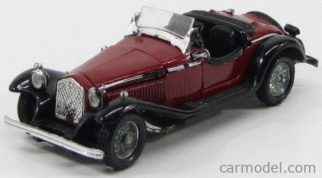 POLITOYS POLISTIL POLMS532 Scale 1/43 | ALFA ROMEO GS ZAGATO RED BLACK