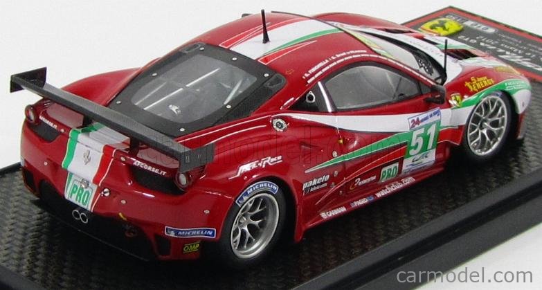 新しい 1/43BBRフェラーリ 458イタリア GT2ハンコックチームファーン 