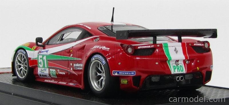 BBR-MODELS BBRC93 Scale 1/43 | FERRARI 458 ITALIA GT2 N 51