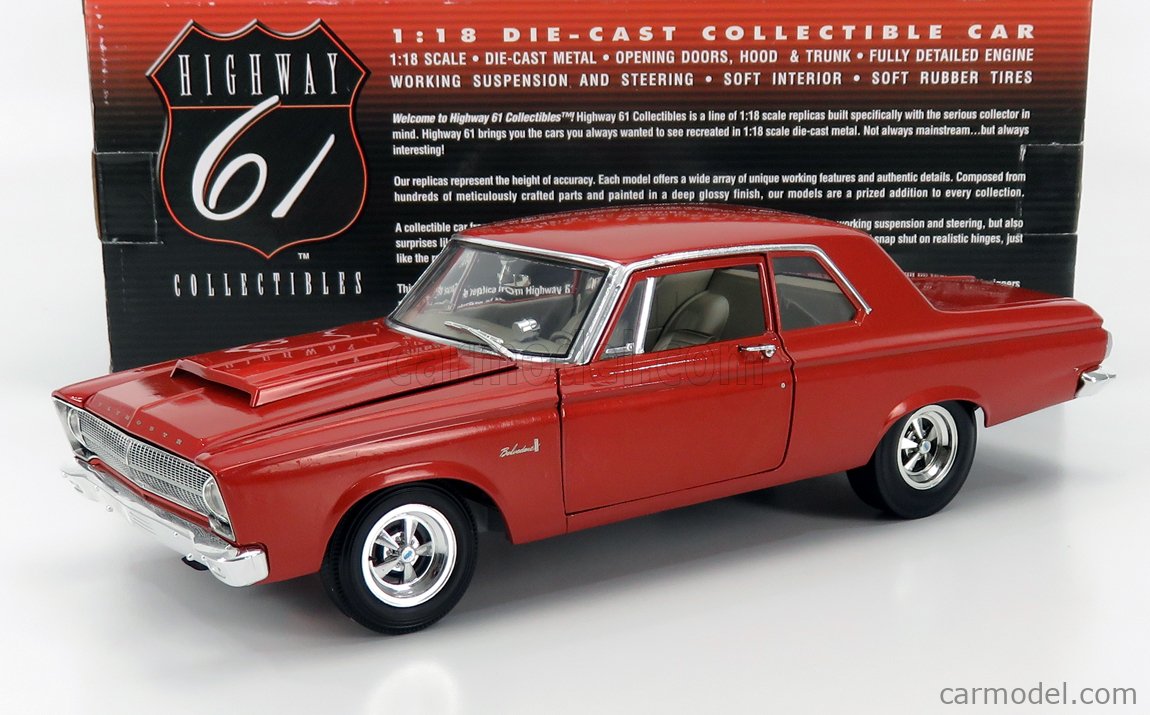 1:18 "Highway 61" 1965 Plymouth Belvedere II RO1