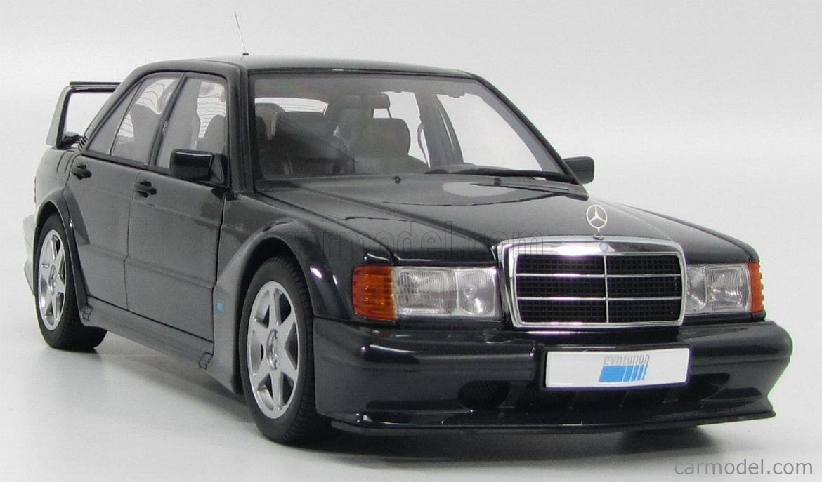 AUTOART 76131 Scale 1/18 | MERCEDES BENZ 190E 2.5 16V EVO2 1990 BLACK MET