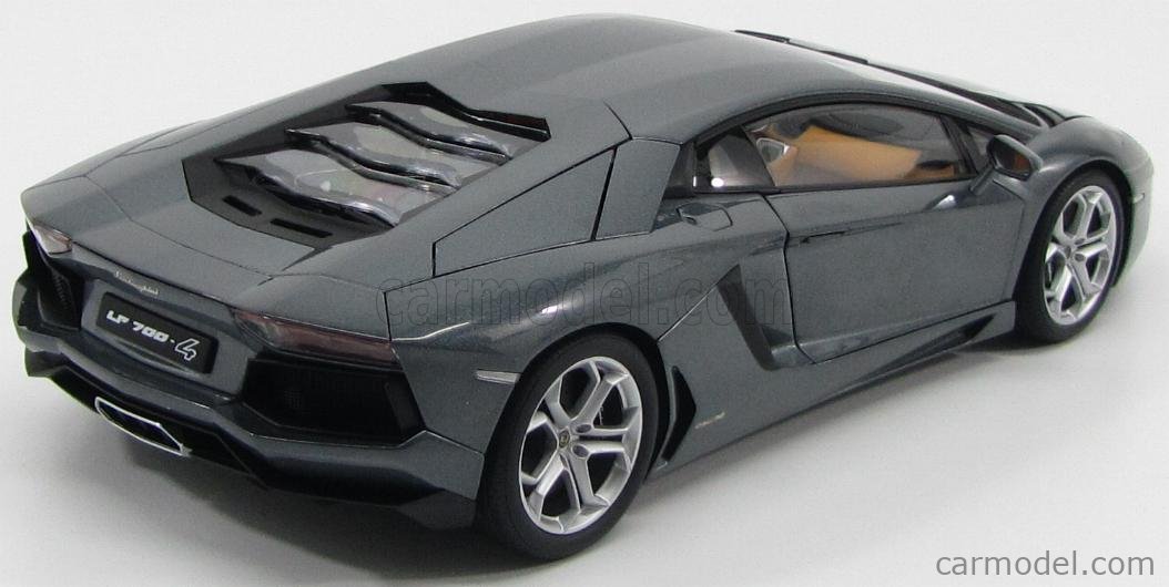 AUTOART 74662 Scale 1/18 | LAMBORGHINI AVENTADOR LP700-4 2011 GRIGIO ...