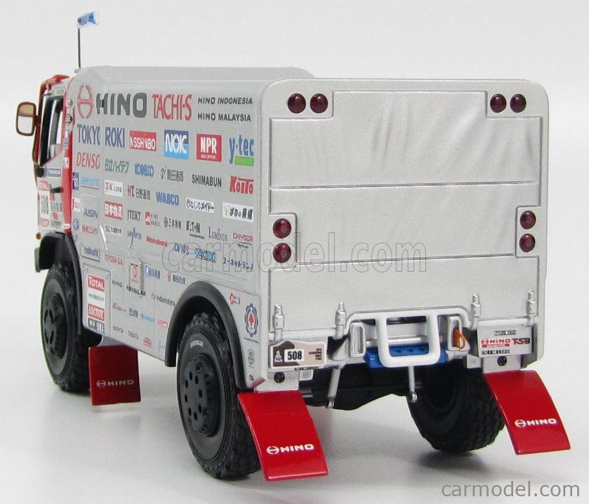 HINO 500 ダカールラリー2012 1:43 1:43 HINO 500 SERIES DAKAR RALLY 2012 red/silver