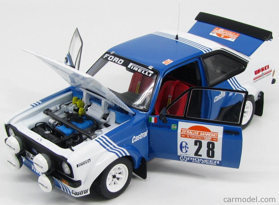 クリスタルボディ！ESCI Ford Escort RS1800 1/24 クリスタルボディ！ESCI Ford Escort RS1800 1/24
