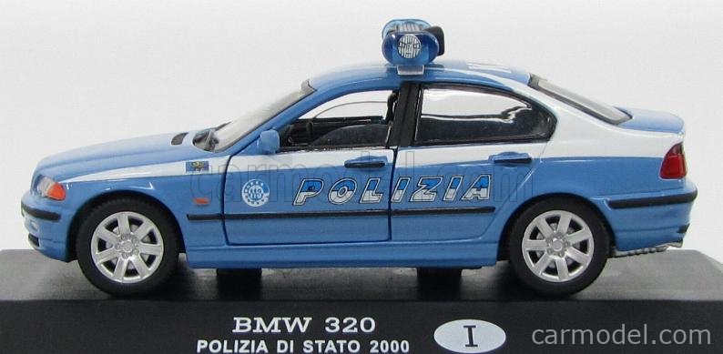 Voiture Miniature 1:43 Mercedes C 320 Police Allemande - Die-cast, Occasion, Marque Générique
